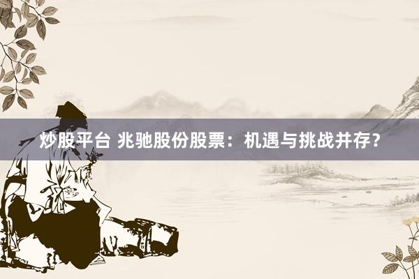 炒股平台 兆驰股份股票：机遇与挑战并存？