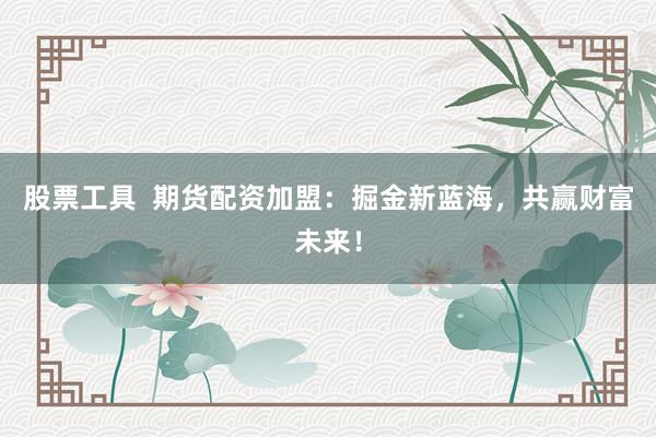 股票工具 期货配资加盟:掘金新蓝海,共赢财富未来!